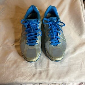 Nike Blue and Gray Athletic Shoes